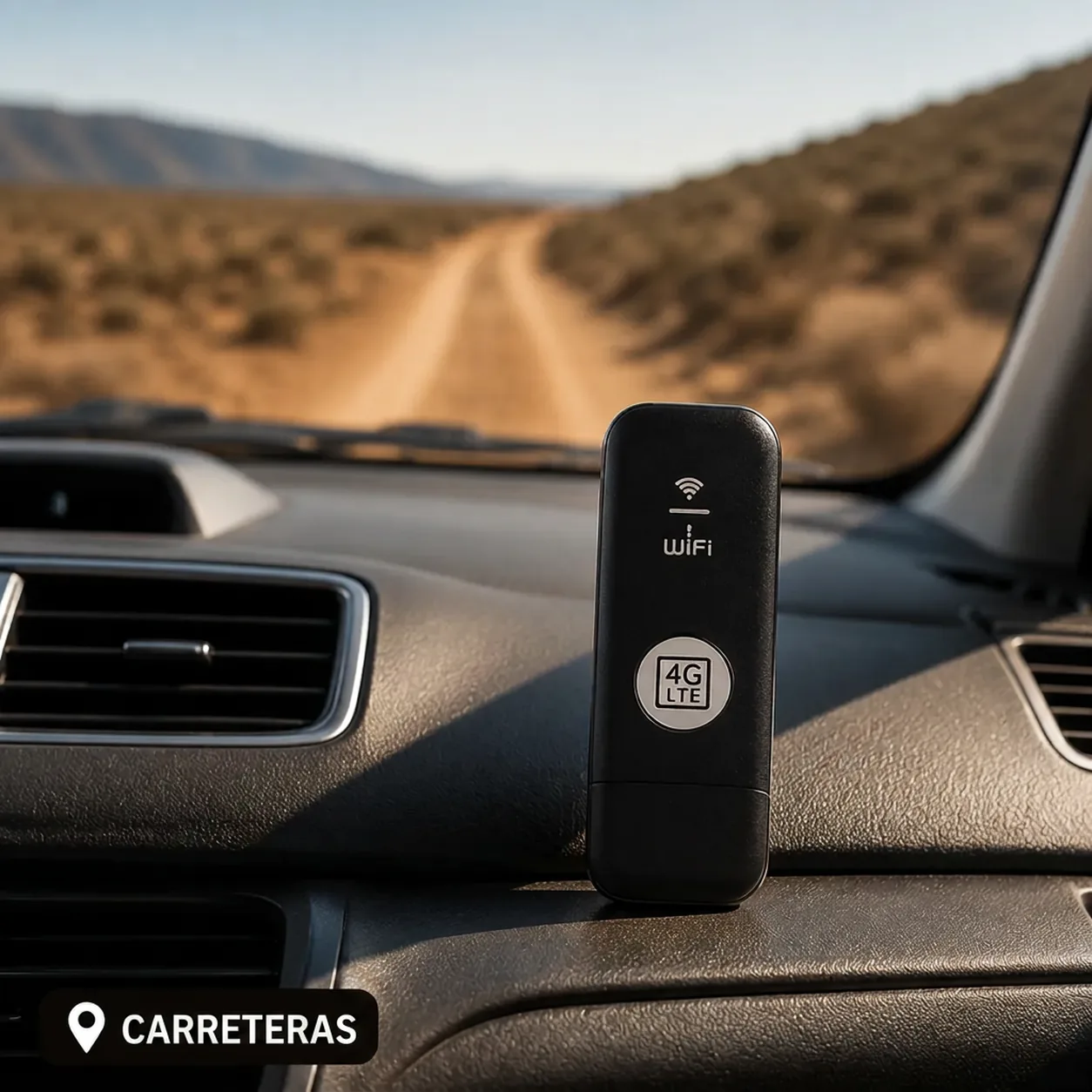 LinkGo 4G en uso en carreteras